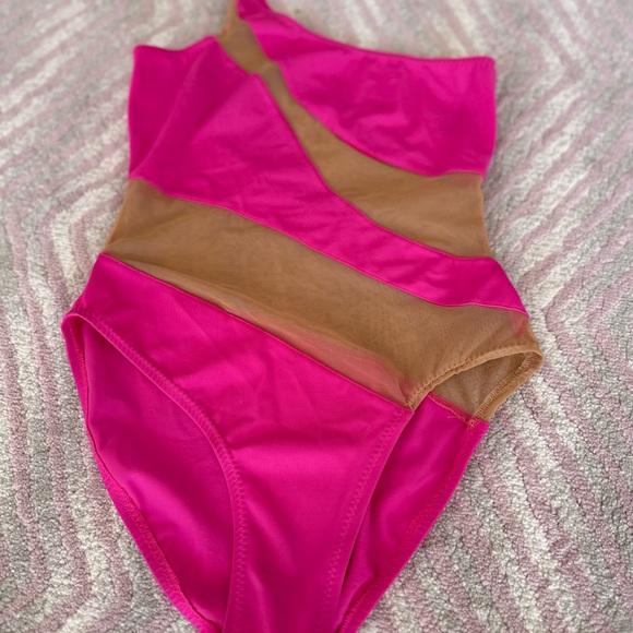 Normal Kamali pink swimsuit one piece size S. Very good condition - Picture 4 of 7